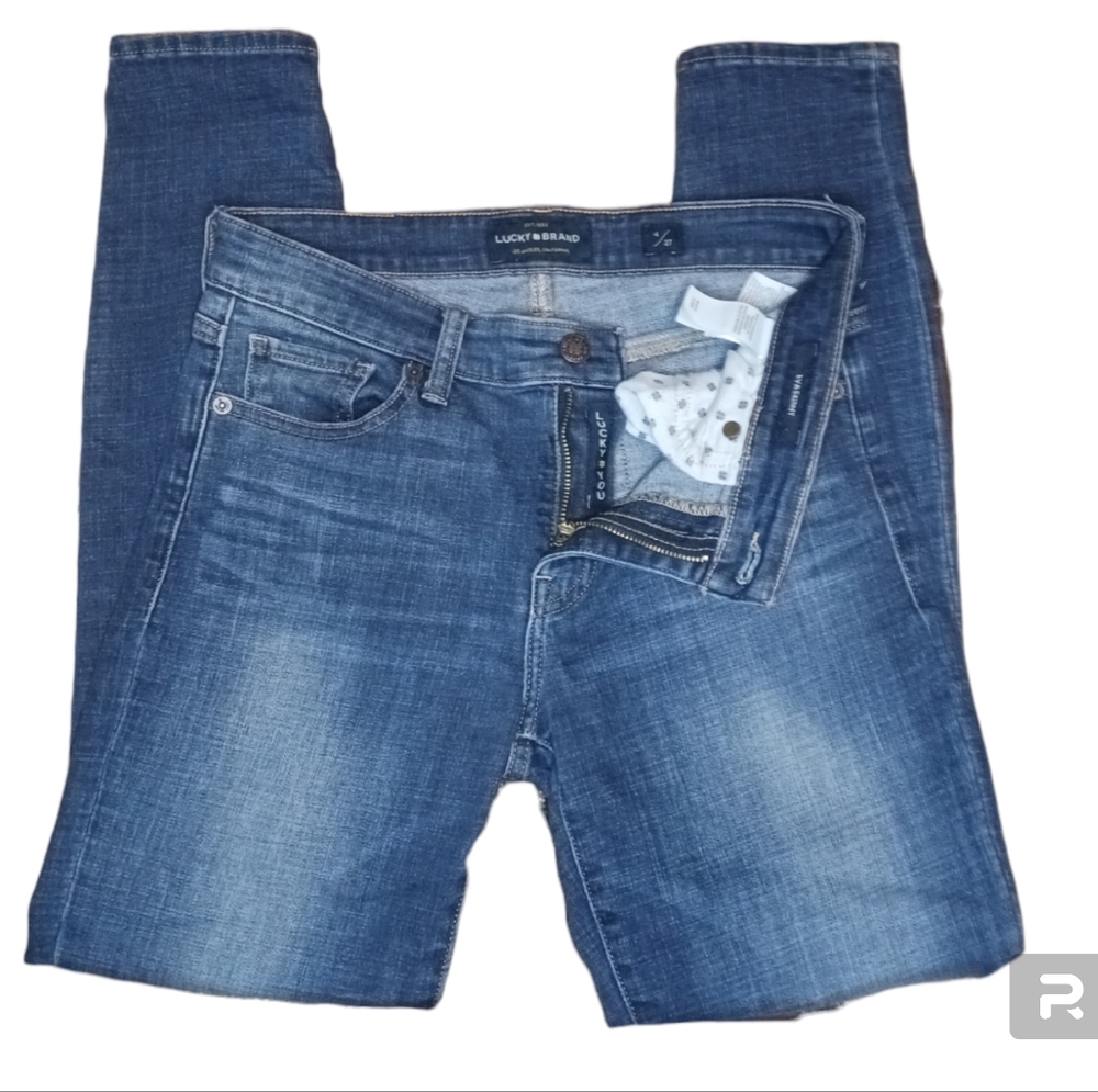 Lucky Brand Jeans Women's Size 4/27 Blue Ava Skinny Denim Pants